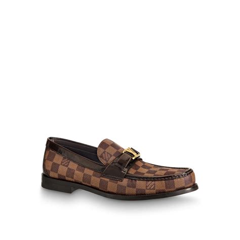 louis vuitton men's brown loafers